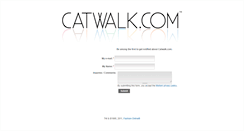 Desktop Screenshot of catwalk.com